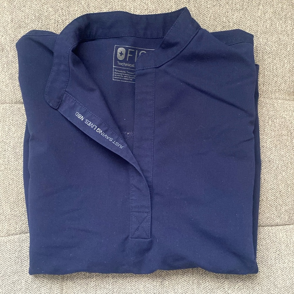 Figs oversized scrub top